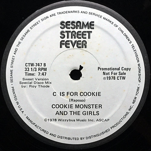 COOKIE MONSTER & THE GIRLS // C IS FOR COOKIE (7:47) / (6:00)