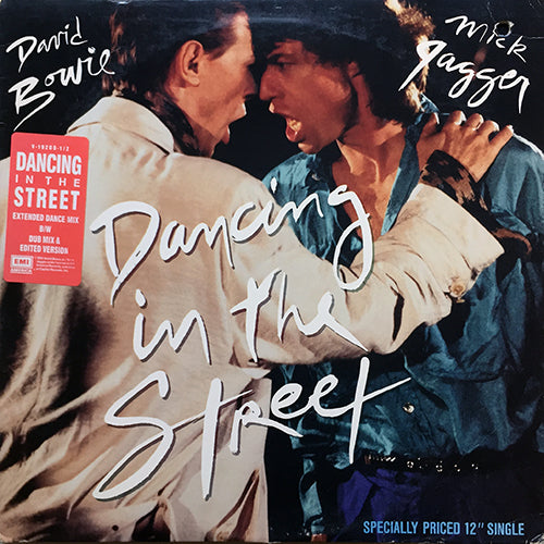 DAVID BOWIE & MICK JAGGER // DANCING IN THE STREET (EXTENDED DANCE MIX) (4:40) / (DUB MIX) (4:41) / (EDITED VERSION) (3:24)