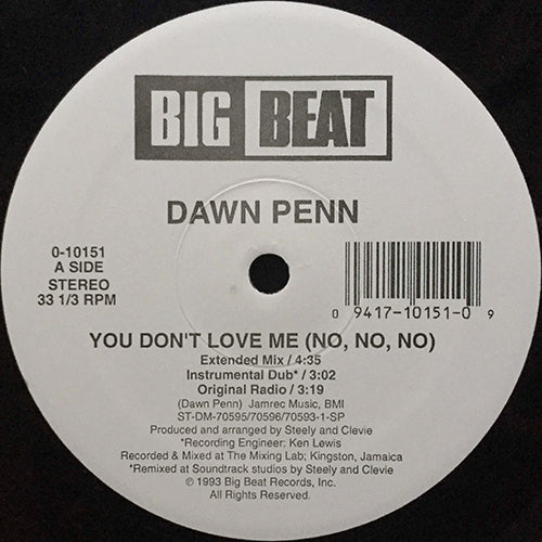 DAWN PENN // YOU DON'T LOVE ME (NO, NO, NO) (5VER)