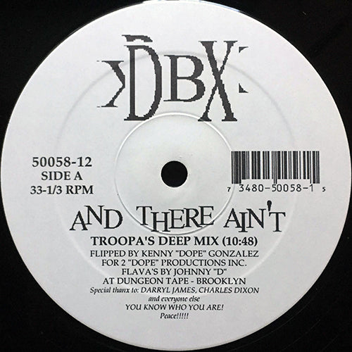 DBX // AND THERE AIN'T (4VER)