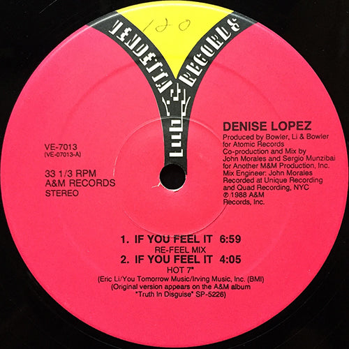 DENISE LOPEZ // IF YOU FEEL IT (5VER)