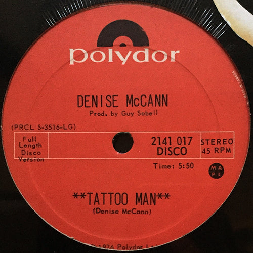 DENISE McCANN // TATTOO MAN (5:50)