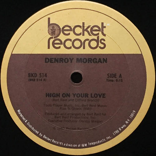 DENROY MORGAN // HIGH ON YOUR LOVE (6:15) / INST (5:28)