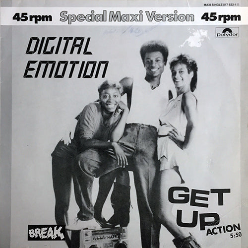 DIGITAL EMOTION // GET UP ACTION (GET UP, DO YOU WANNA FUNK) (5:50) / (SPECIAL EFFECTS MIX) (4:50)