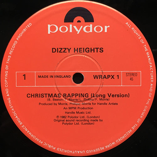 DIZZY HEIGHTS // CHRISTMAS RAPPIN' (LONG VERSION) / UNRAPPING