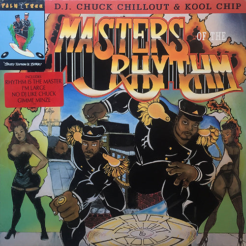 D.J. CHUCK CHILLOUT AND KOOL CHIP // MASTERS OF THE RHYTHM (LP) inc.