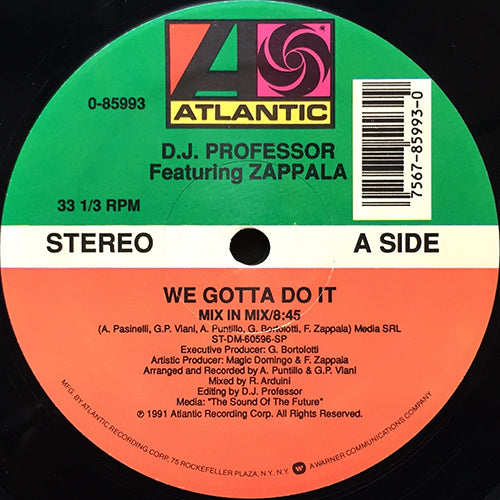 D.J. PROFESSOR feat. ZAPPALA // WE GOTTA DO IT (2VER)