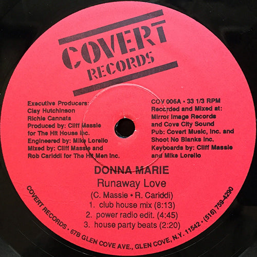 5ver DONNA MARIE // RUNAWAY LOVE (5VER) – next records japan