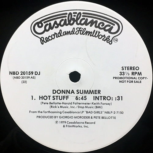 DONNA SUMMER // HOT STUFF (6:45)