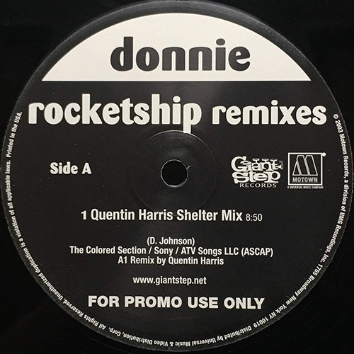 DONNIE // ROCKETSHIP (QUENTIN HARRIS REMIX & ORIGINAL) (3VER)