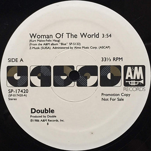 DOUBLE // WOMAN OF THE WORLD (3:54/3:20)