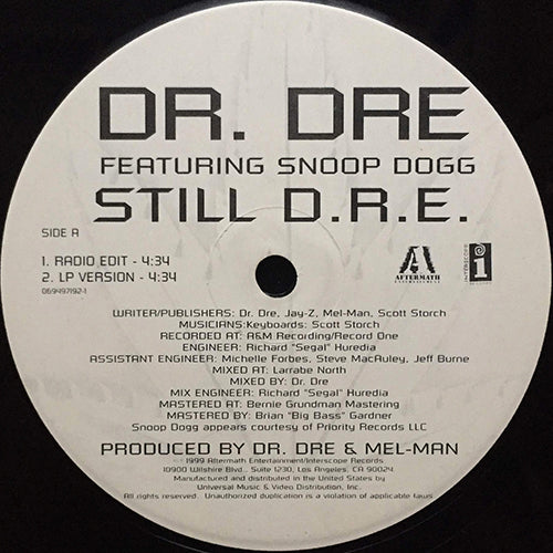 DR. DRE feat. SNOOP DOGG // STILL D.R.E. (4VER)