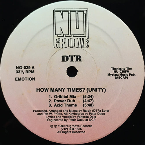 DTR // HOW MANY TIMES? (UNITY) (6VER)