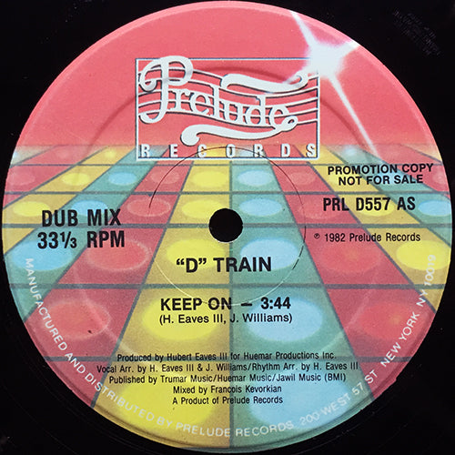 D TRAIN // KEEP ON (DUB MIX) (3:44)