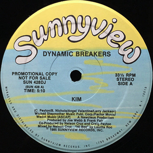 DYNAMIC BREAKERS // KIM (5:10) / (DUB VERSION) (5:15) – next records japan