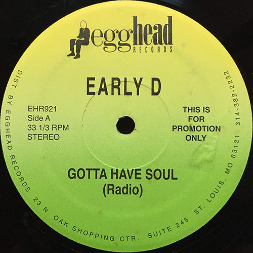 EARLY D // GOTTA HAVE SOUL (2VER)