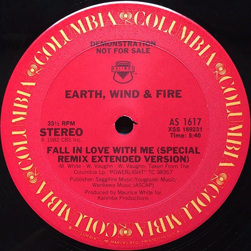 EARTH, WIND & FIRE // FALL IN LOVE WITH ME (SPECIAL REMIX EXTENDED VERSION) (5:40)