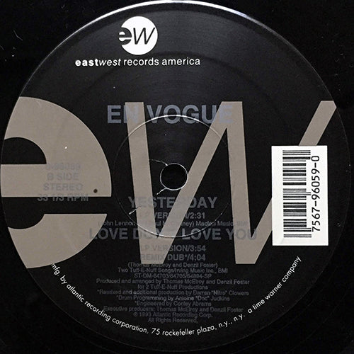 EN VOGUE // LOVE DON'T LOVE YOU (4VER) / YESTERDAY