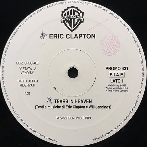 ERIC CLAPTON / LOU REED // TEARS IN HEAVEN / WHAT'S GOOD