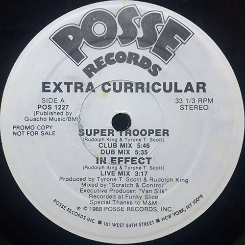 EXTRA CURRICULAR // SUPER TROOPER (2VER) / IN EFFECT / I'M TEE LOVE (2VER)