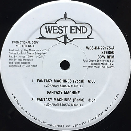 FANTASY MACHINE // FANTASY MACHINES (6:06/3:54) / DUB (5:15)