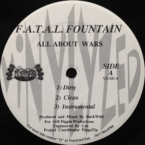 F.A.T.A.L. FOUNTAIN // ALL ABOUT WARS (3VER) / HEAVYWEIGHTS (3VER)