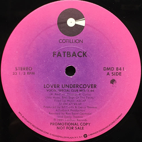 FATBACK // LOVER UNDERCOVER (5:44/4:38) / INST (4:26)