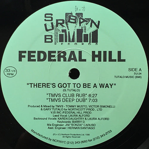 FEDERAL HILL // THERE'S GOT TO BE A WAY (4VER)