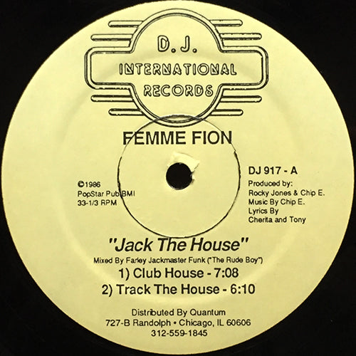 FEMME FION // JACK THE HOUSE (5VER)