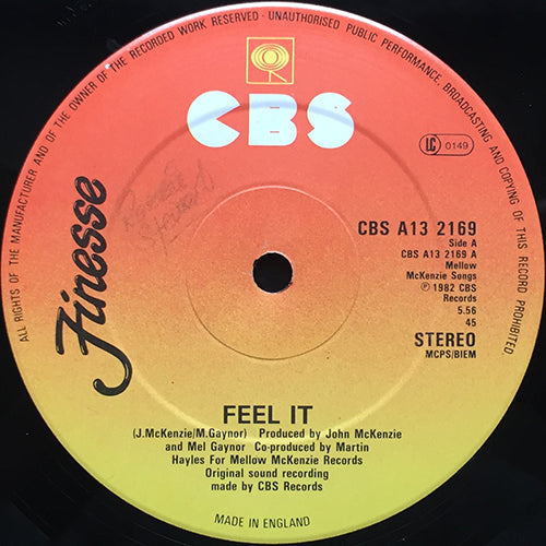 FINESSE // FEEL IT (5:56) / INSIDE YOUR HEAD (3:41)