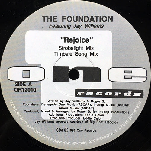 FOUNDATION feat. JAY WILLIAMS // REJOICE (4VER)