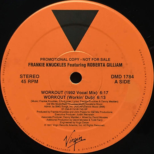 FRANKIE KNUCKLES feat. ROBERTA GILLIAM // WORKOUT (5VER)