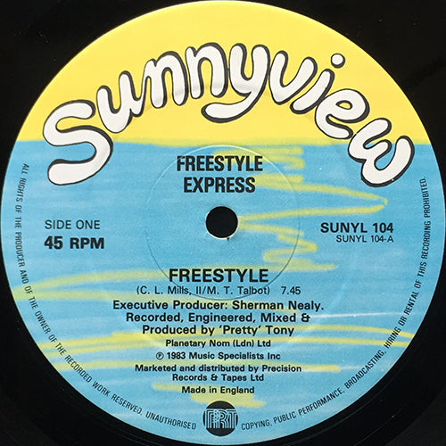 FREESTYLE EXPRESS // FREESTYLE (7:45) / INST (7:30)
