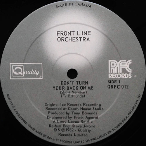 FRONT LINE ORCHESTRA // DON'T TURN YOUR BACK ON ME (LONG/SHORT)