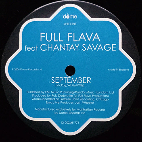 FULL FLAVA feat. CHANTAY SAVAGE // SEPTEMBER (3VER)
