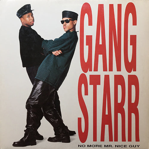 GANG STARR // NO MORE MR. NICE GUY (LP) inc. PREMIER & THE GURU / JAZZ MUSIC / MANIFEST / GUSTO / DJ PREMIER IN DEEP CONCENTRATION / KNOWLEDGE / POSITIVITY etc...