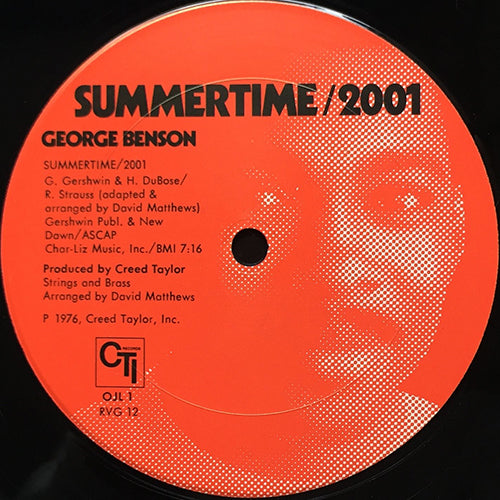 GEORGE BENSON // SUMMERTIME/2001 (7:16) / THEME FROM GOOD KING BAND (6:00)