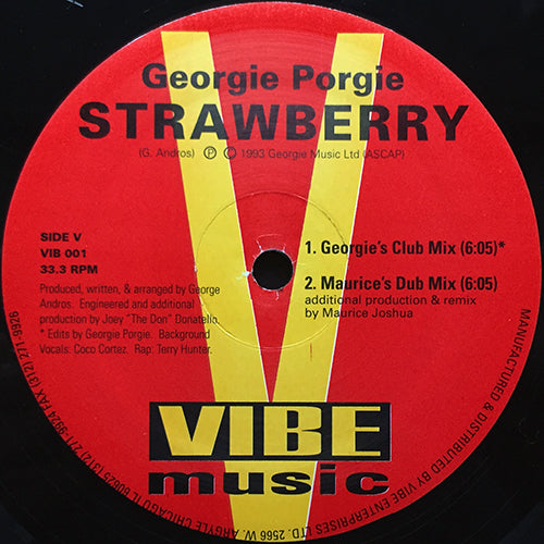 GEORGIE PORGIE // STRAWBERRY (4VER)
