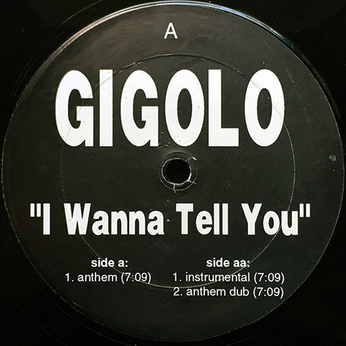 GIGOLO // I WANNA TELL YOU (3VER)
