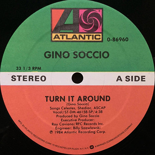 GINO SOCCIO // TURN IT AROUND (4:38) / INST (6:26)