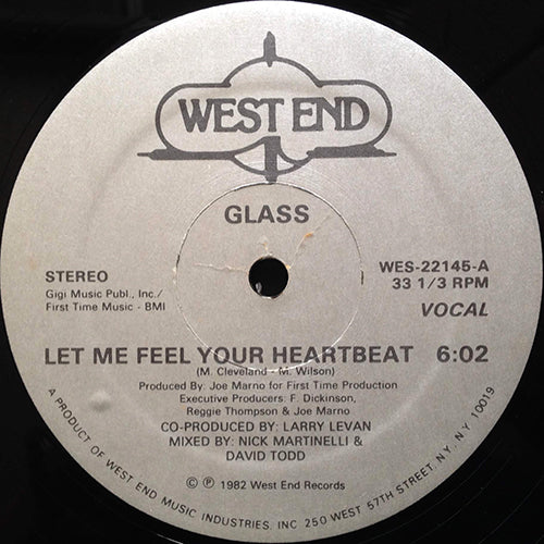 GLASS // LET ME FEEL YOUR HEARTBEAT (6:02) / INST (5:30)