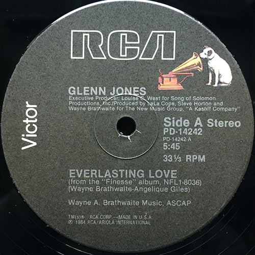 GLENN JONES // EVERLASTING LOVE (5:45) / MEET ME HALF WAY THERE (5:35)