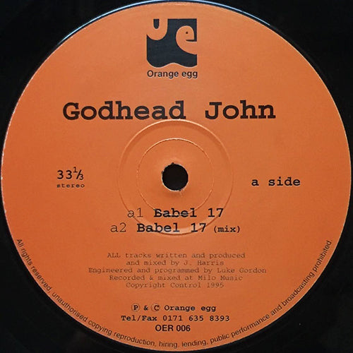 GODHEAD JOHN // BABEL 17 (3VER) / THE CROSS (2VER)