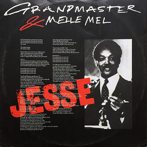 GRANDMASTER & MELLE MEL // JESSE (6:02) / INST (6:02) – next records japan