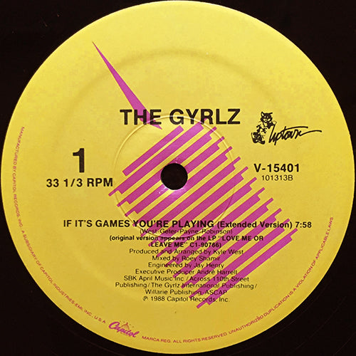 GYRLZ // IF IT'S GAMES YOU'RE PLAYING (3VER)