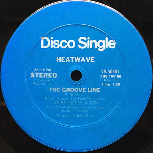 HEATWAVE // THE GROOVE LINE (7:28) / ALWAYS & FOREVER (6:14)