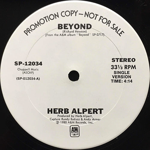 HERB ALPERT // BEYOND (6:00/4:14)