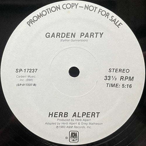 HERB ALPERT // GARDEN PARTY (5:16)