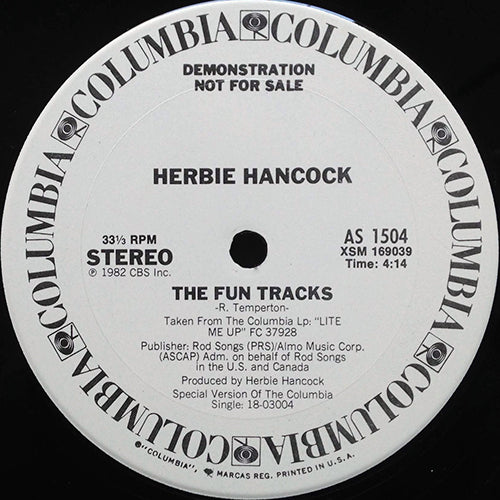HERBIE HANCOCK // GETTIN' TO THE GOOD PART (6:21) / THE FUN TRACKS (4:14)