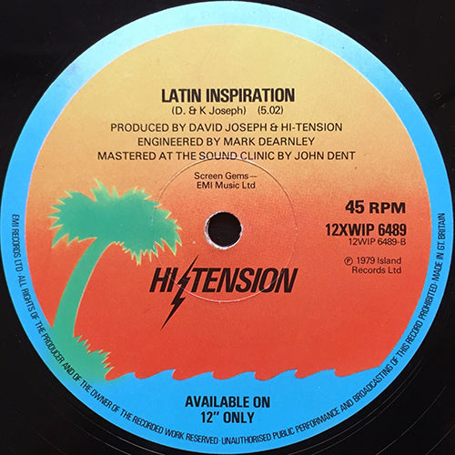 HI-TENSION // LATIN INSPIRATION (5:02) / FUNKTIFIED (LONG VERSION)